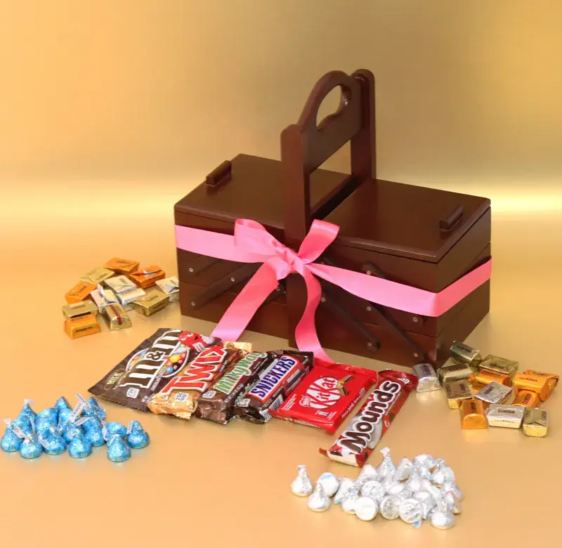 Regalo para el 8 de marzo caje de chocolates